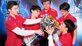 S15总决赛冠军皮肤白金配色曝光：技能特效融入战队标志元素，待官方确认